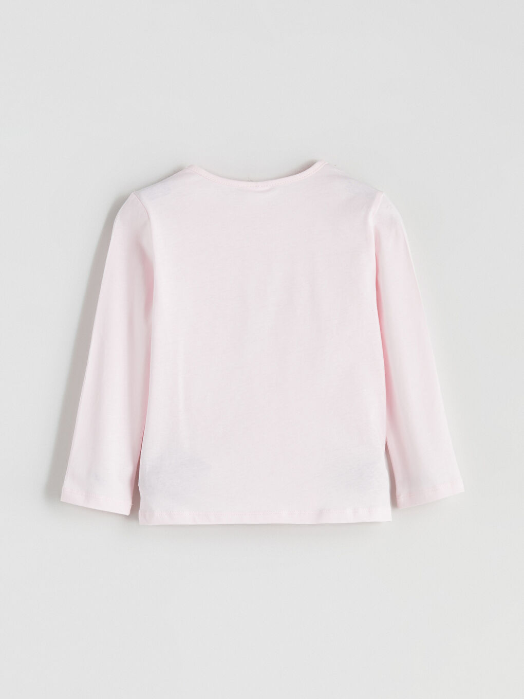 Pembe Bisiklet Yaka Baskılı Kız Çocuk Pijama Üst-2