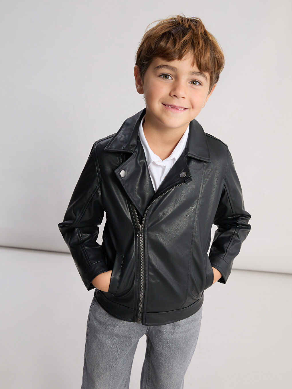 Jakna od umjetne kože