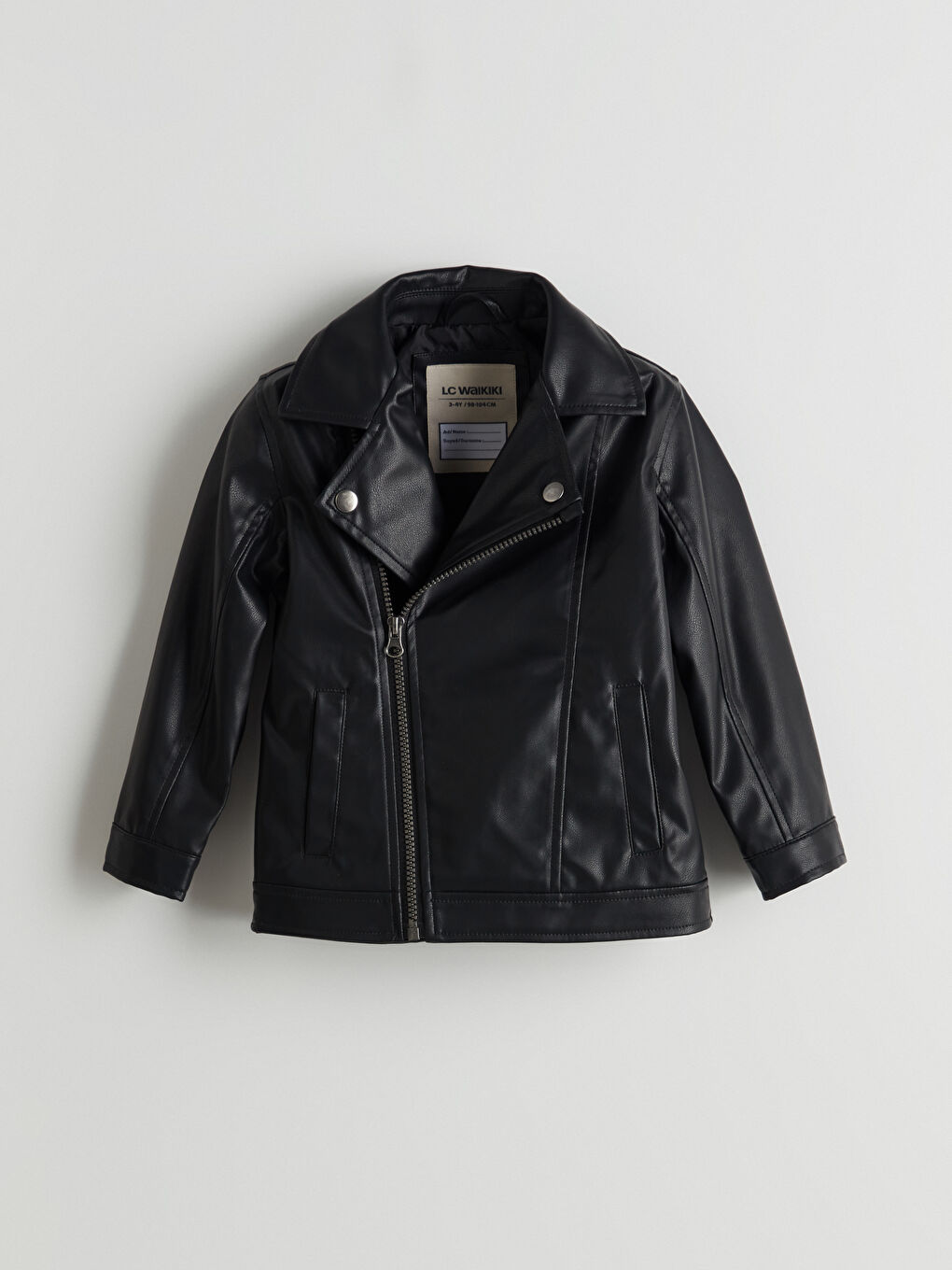 Boy BLACK Faux Leather Jacket