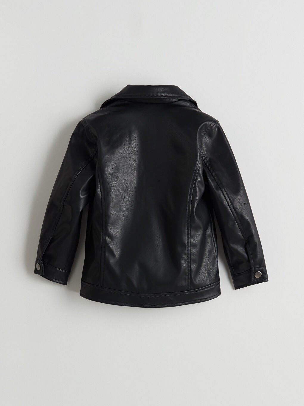 Boy BLACK Faux Leather Jacket-2