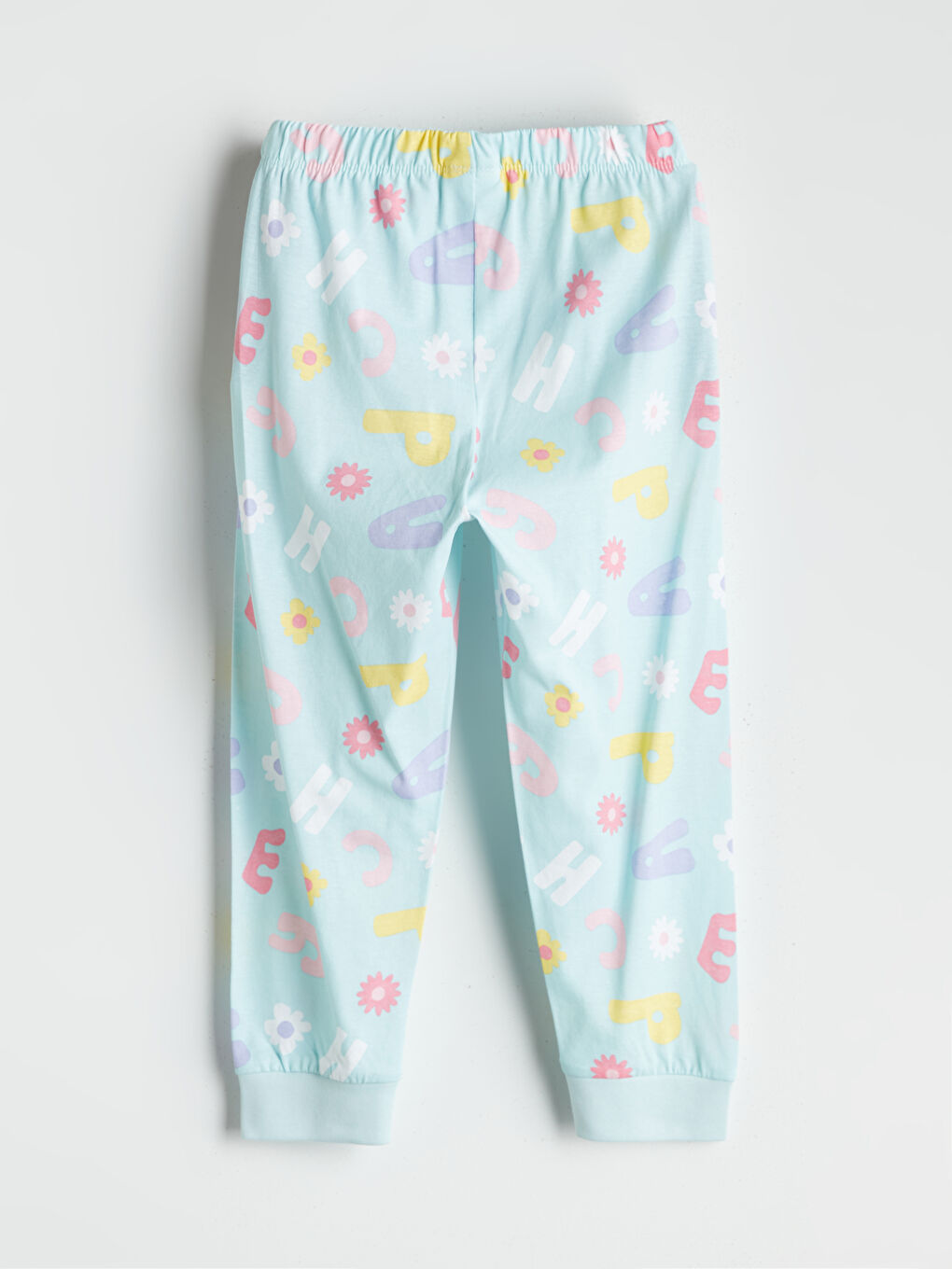LCW Kids طقم بيجاما أزرق فتاة -W50870Z1-LQS