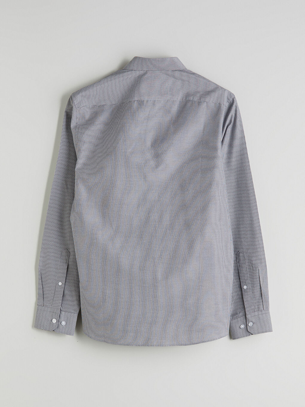 LCWAIKIKI Formal Slim Fit Long Sleeve Striped Poplin Men's Shirt -W50883Z8-LE0