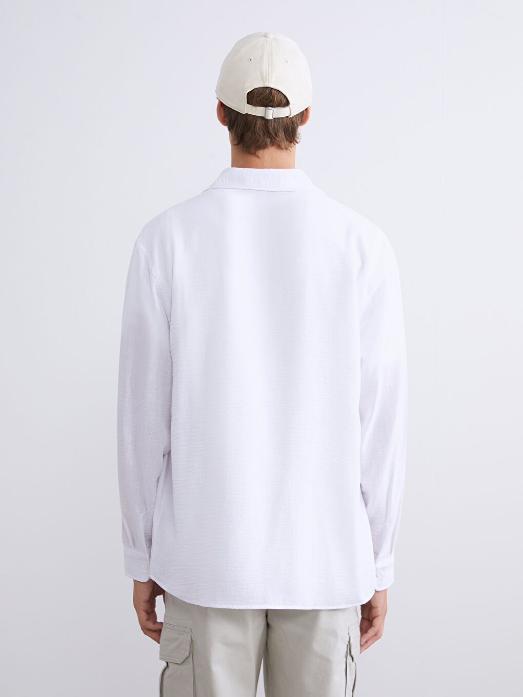 XSIDE Regular Fit Long Sleeve Men's Shirt -W50886Z8-Q6K