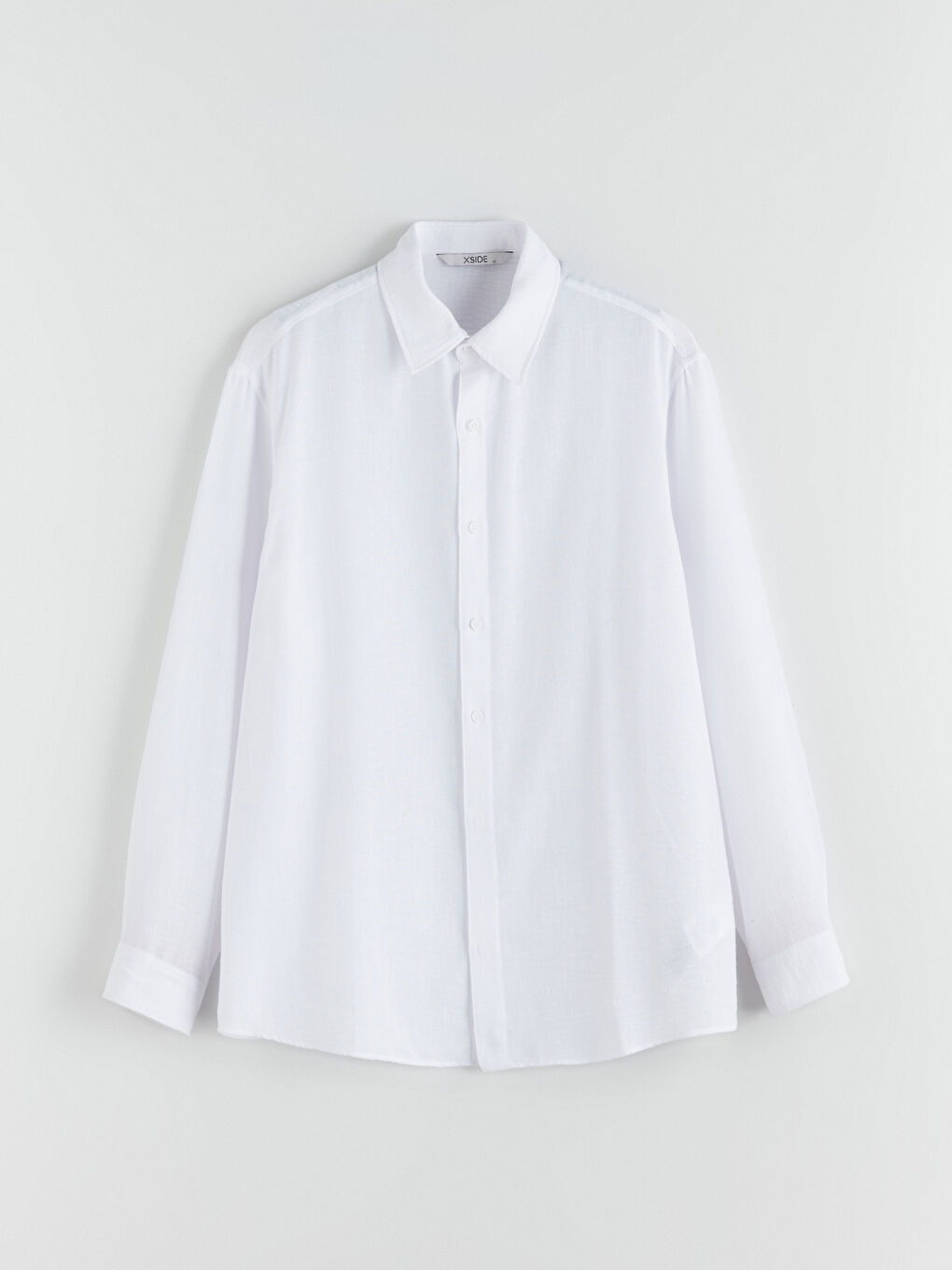 XSIDE Regular Fit Long Sleeve Men's Shirt -W50886Z8-Q6K