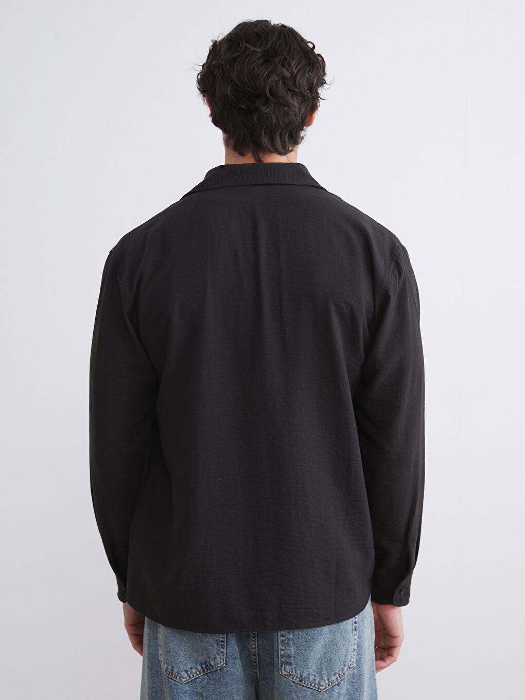 XSIDE Regular Fit Long Sleeve Men's Shirt -W50886Z8-RQL