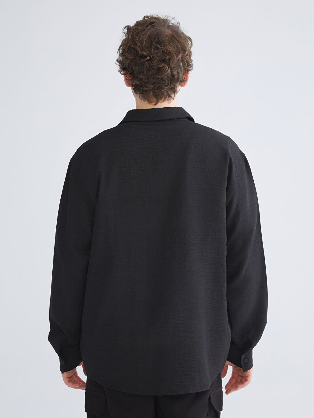 XSIDE Regular Fit Long Sleeve Men's Shirt -W50886Z8-RQL
