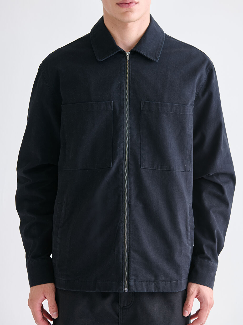 Casual Fit Men's Shirt Jacket-2
