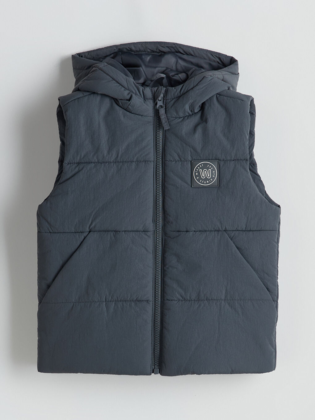 LCW Kids Hooded Boys' Waistcoat -W50894Z1-HGL