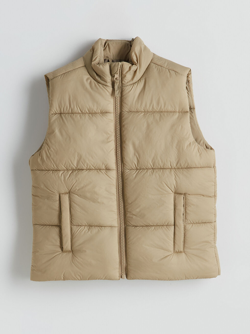 Turtle Neck Boy Down Vest