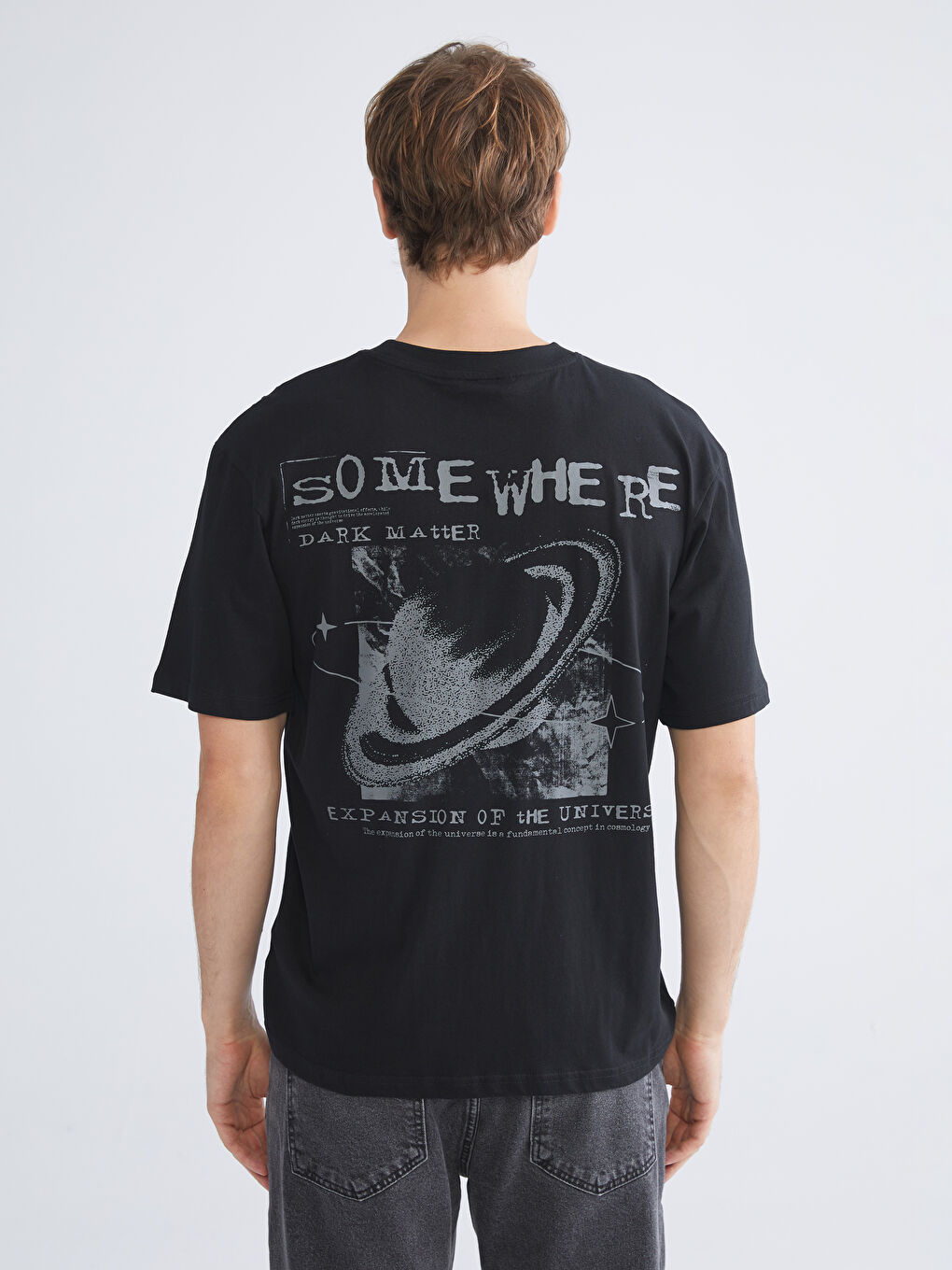 Crew Neck Printed Men's T-Shirt-3