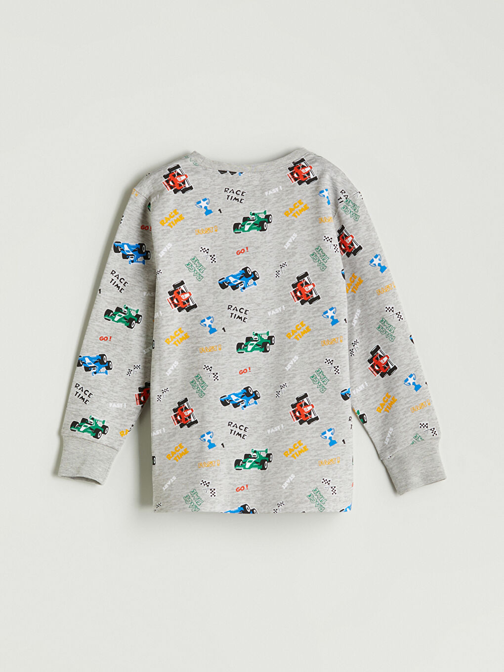 LCW Kids طقم بيجاما أولاد مطبوع بكول مدور -W50976Z4-998