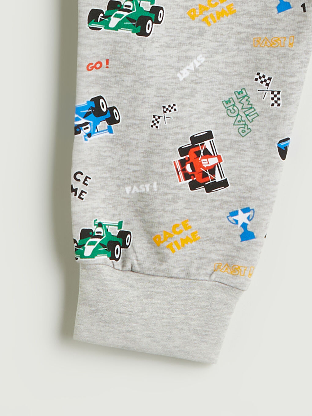 LCW Kids طقم بيجاما أولاد مطبوع بكول مدور -W50976Z4-998