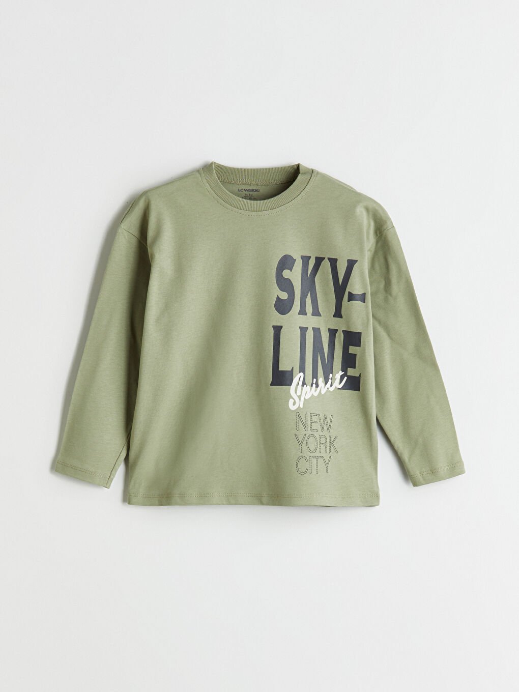 LCW Kids Crew Neck Boys' T-Shirt 3-pack -W50984Z1-GCP