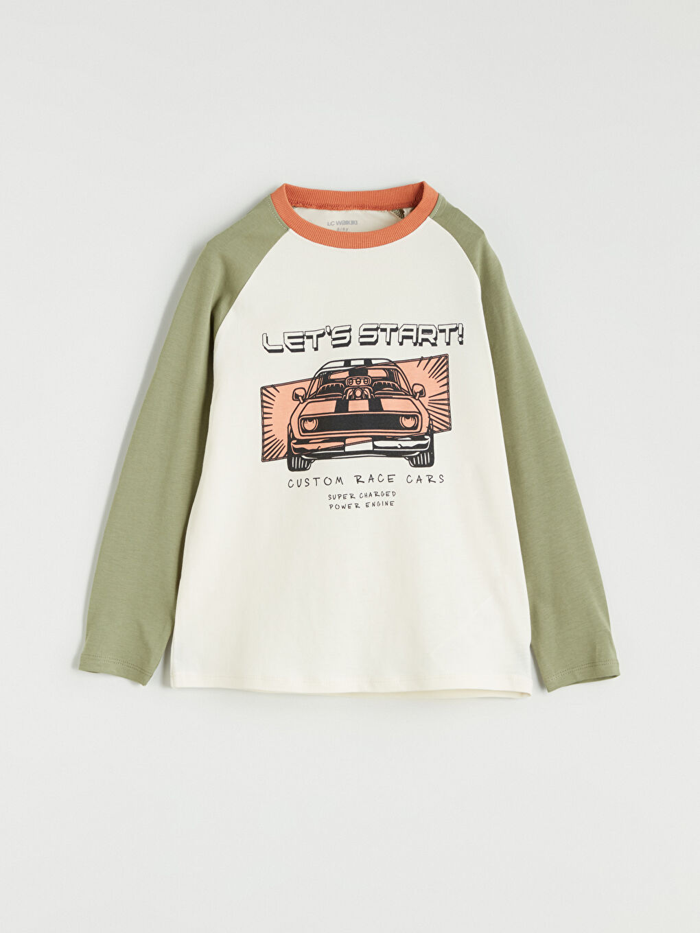 LCW Kids Crew Neck Printed Boys' T-Shirt 2 Pack -W50993Z1-QVK