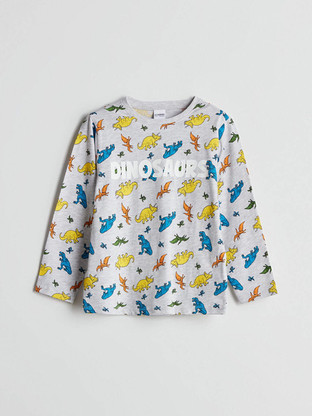 LCW Kids Crew Neck Printed Boys' Pyjama Set -W51000Z1-998