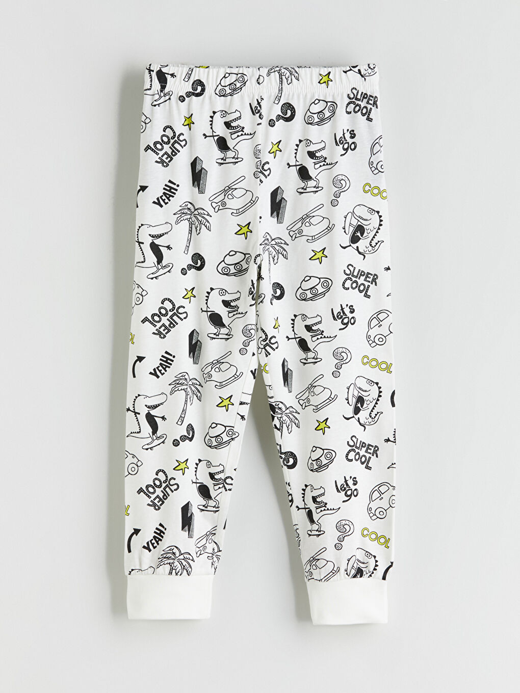 LCW Kids Crew Neck Boys' Pyjama Set -W51011Z1-LRA