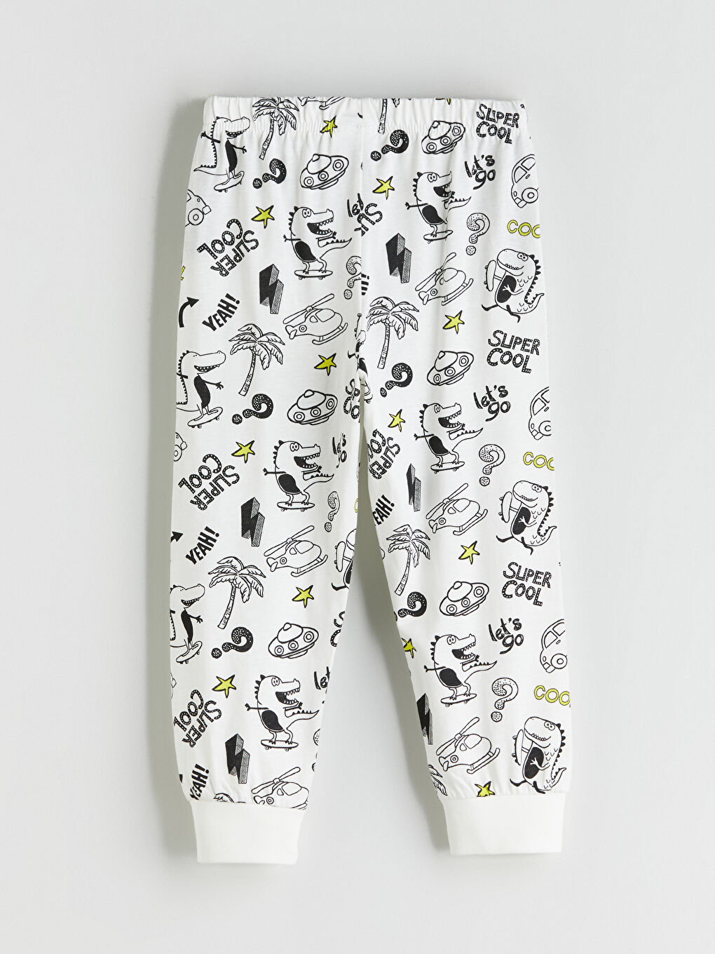 LCW Kids Crew Neck Boys' Pyjama Set -W51011Z1-LRA