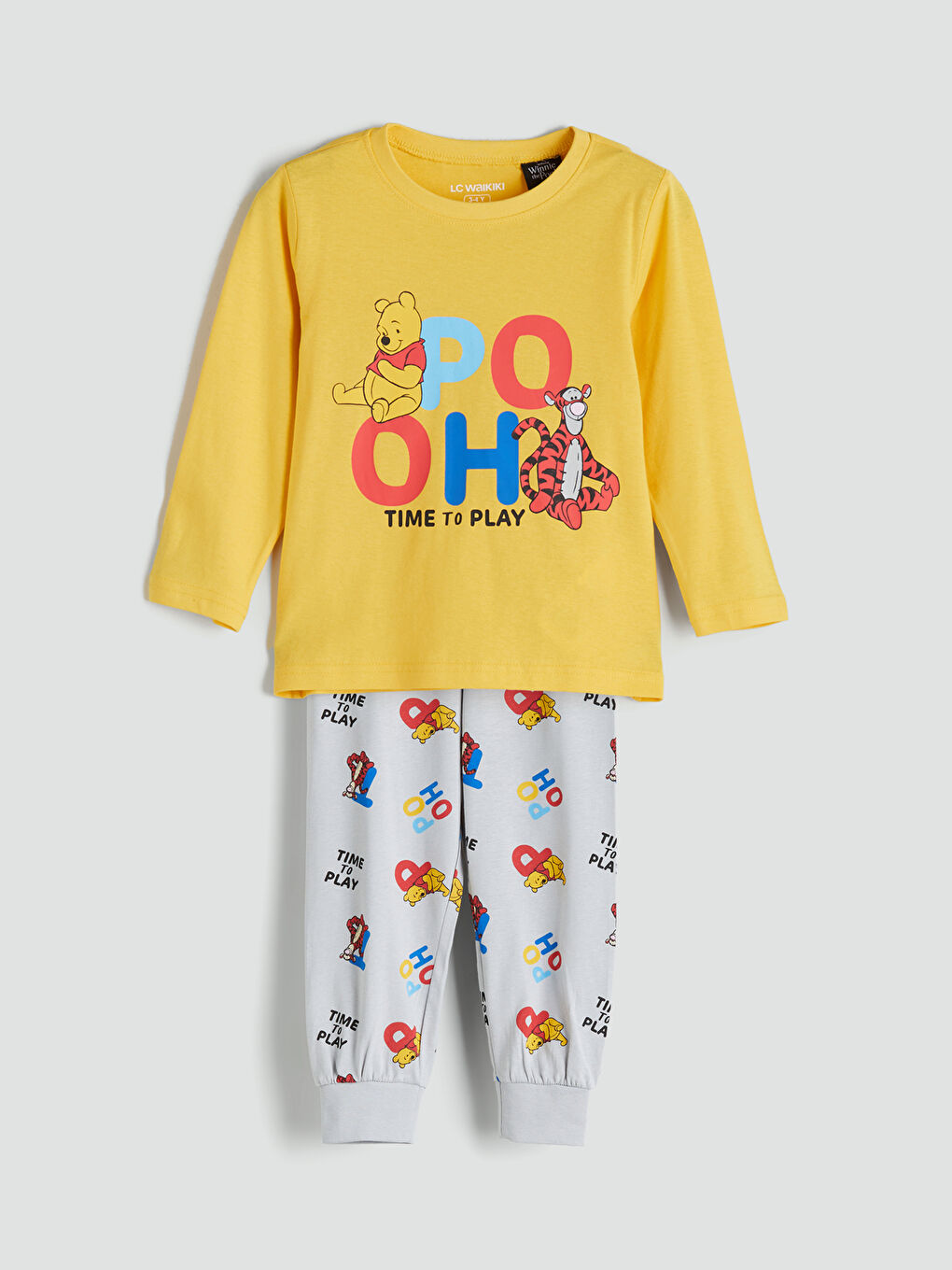LCW Kids وینی پو چاپکراوی تیشێرتی بۆ کوڕان -W51028Z1-FUV