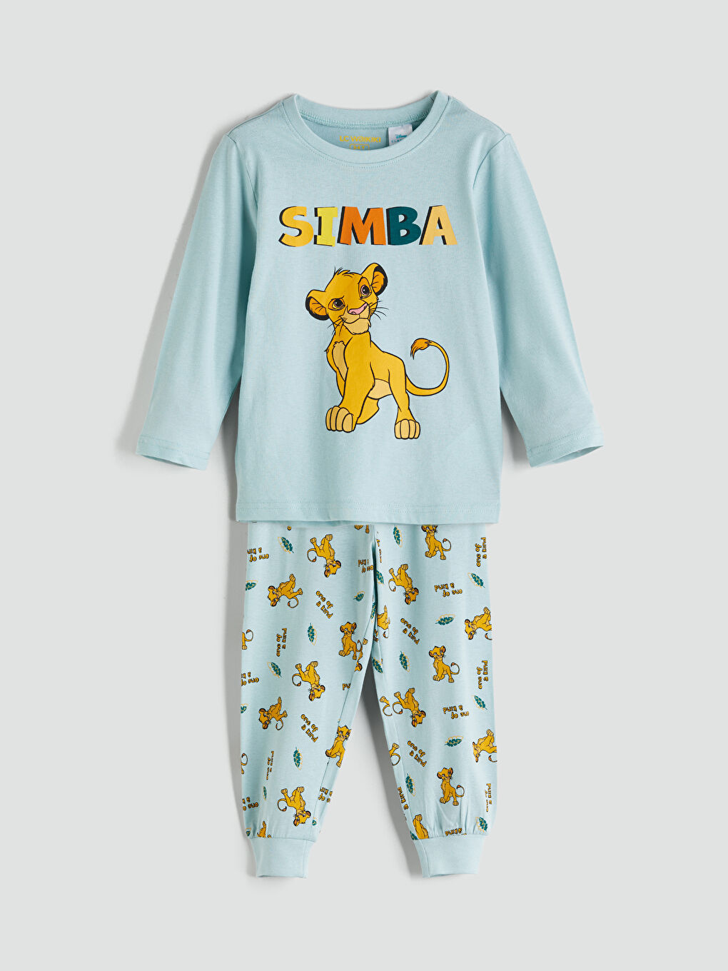 LCW Kids Boy GREEN Pyjama Set -W51035Z1-FFV