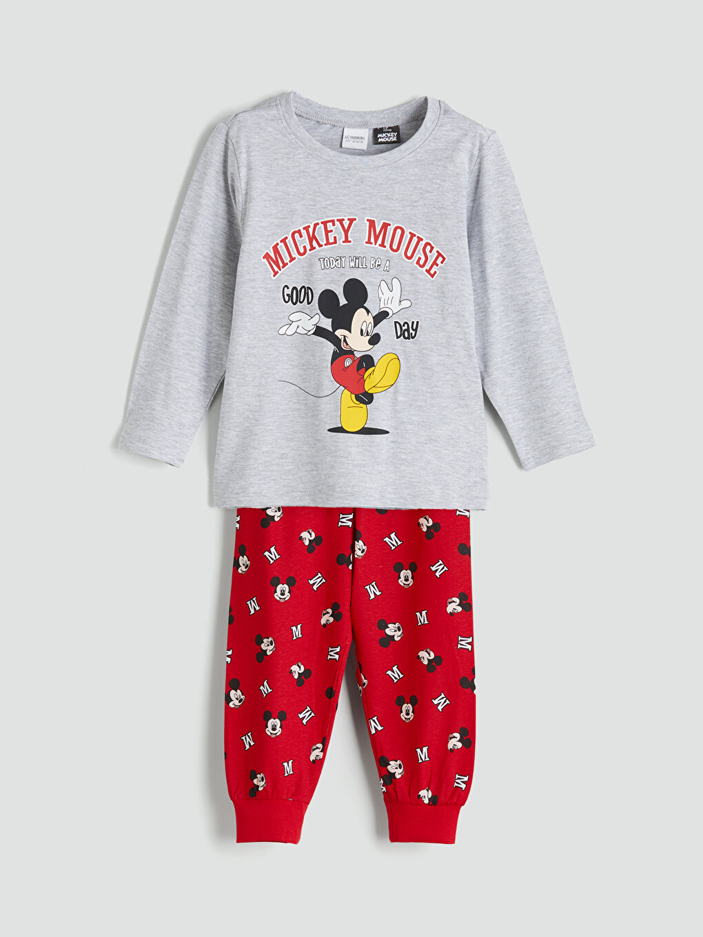 LCW Kids Mickey Mouse Printed Boys' Pyjama Set -W51042Z1-LAK