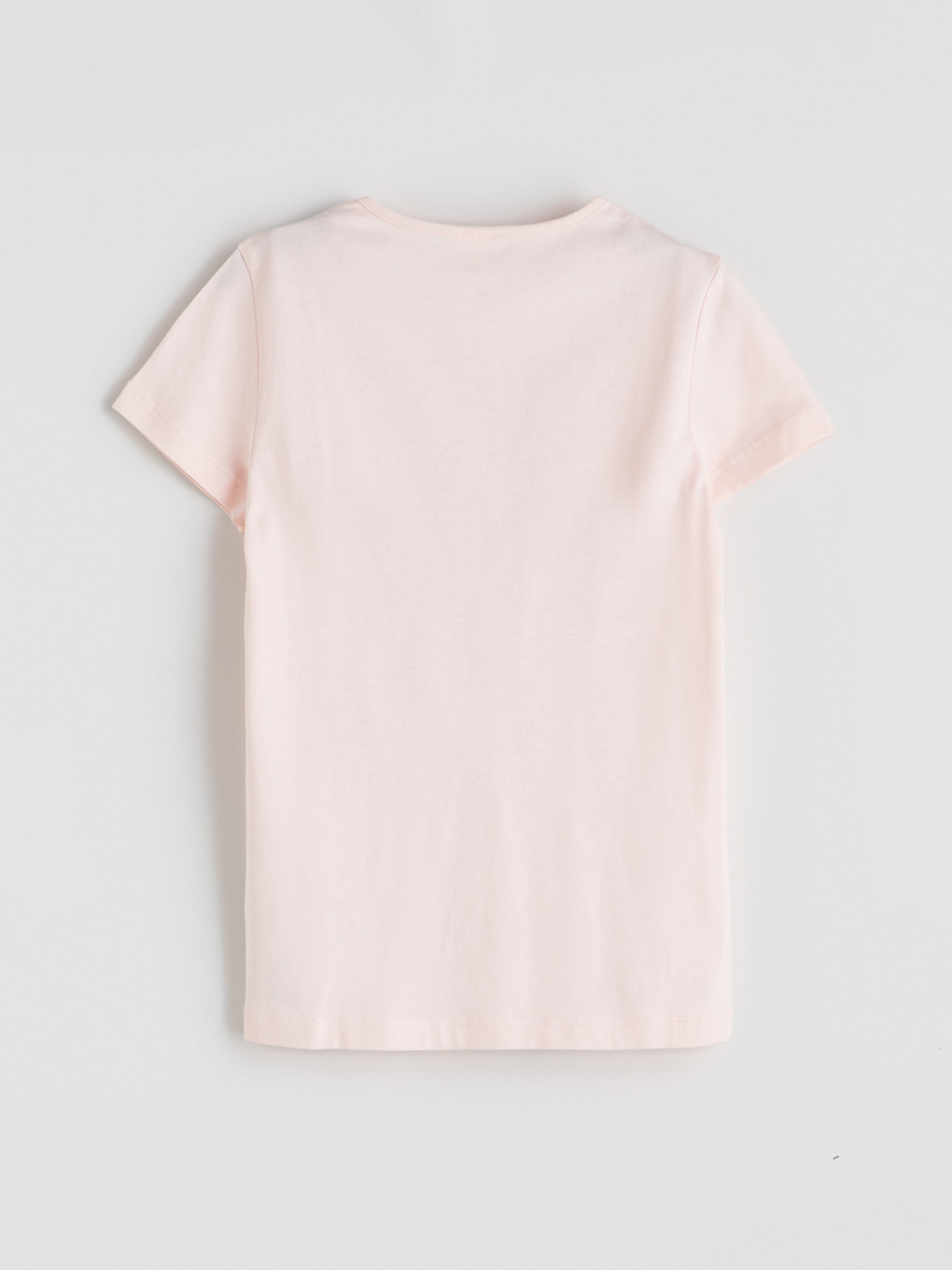 Pembe Baskılı Kız Çocuk Pijama Üst-2
