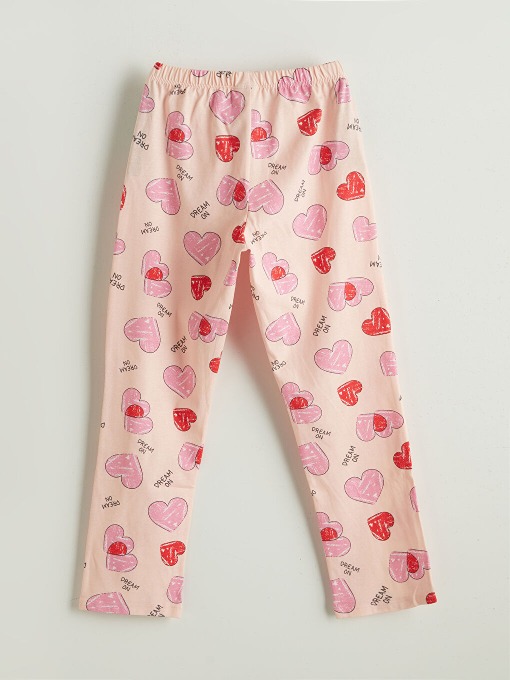 LCW Kids Collared Neck Girls' Pyjama Set -W51102Z4-LSZ