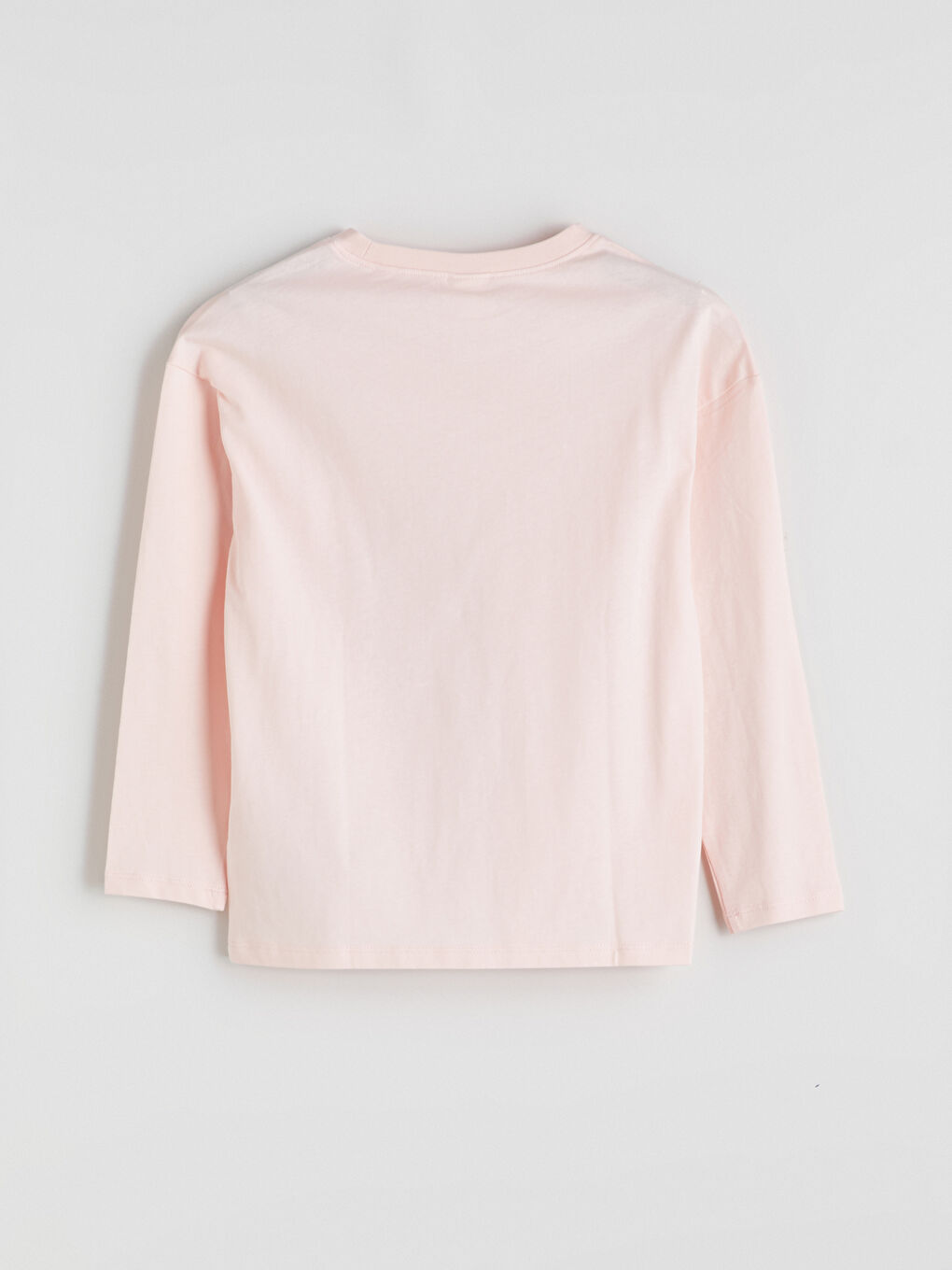 Crew Neck Girls' Pyjama Set-3