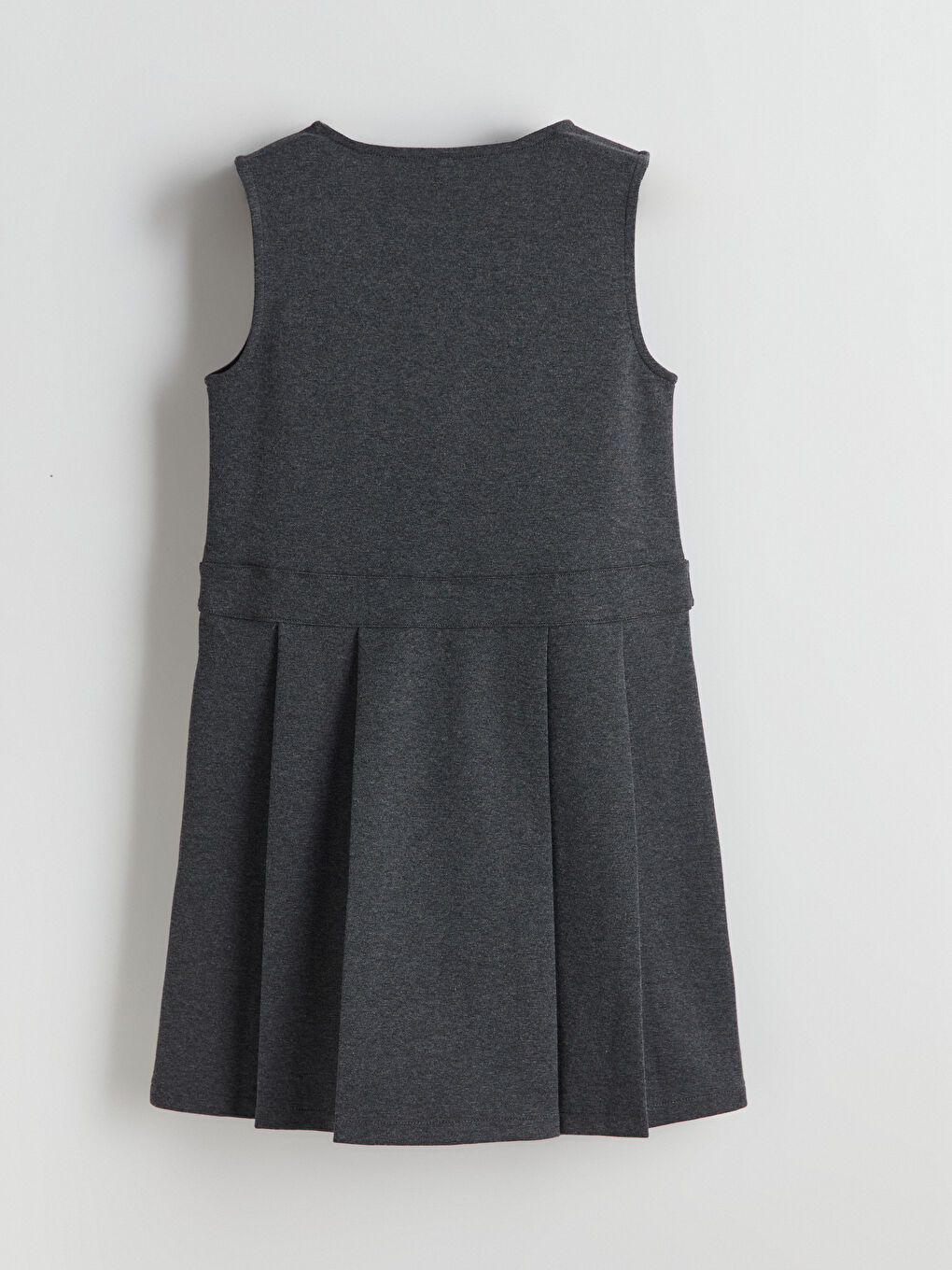 Crew Neck Girls' Dress-2