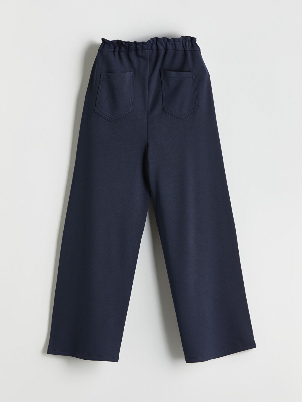 LCW Kids Elasticated Waist Girls' Trousers -W51130Z4-HRC