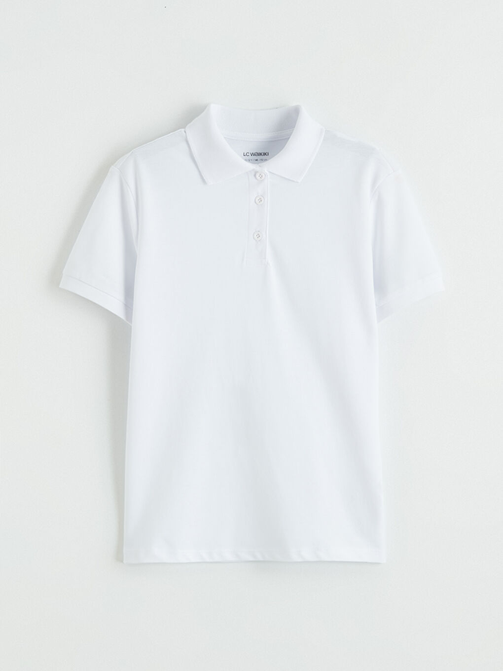 Polo Neck Girls' T-Shirt-1