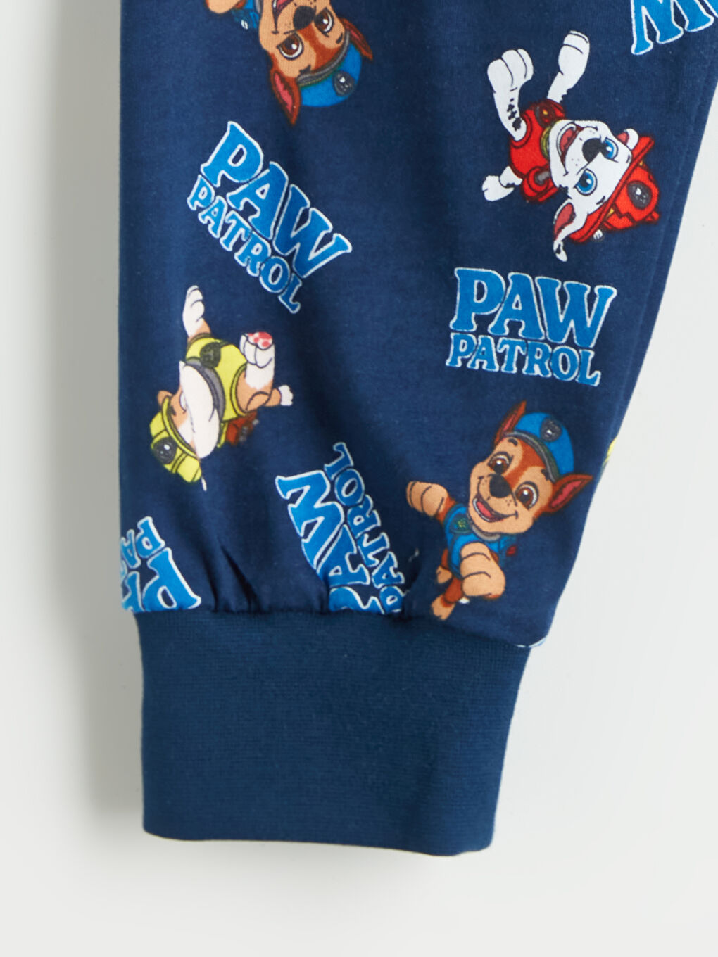 Lacivert Paw Patrol Baskılı Erkek Çocuk Pijama Alt-2