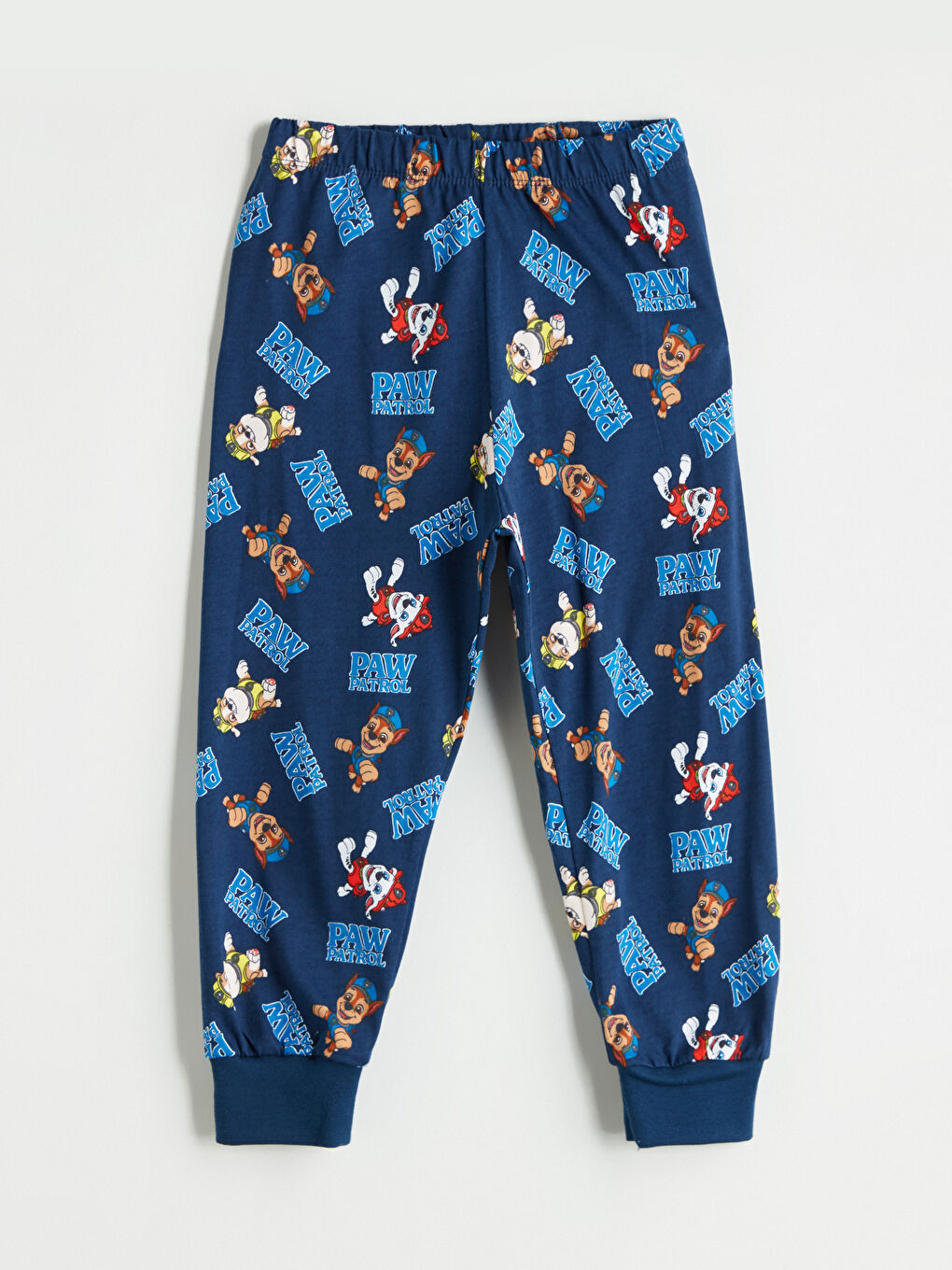 Crew Neck Paw Patrol Printed Boys' Pyjama Set-4