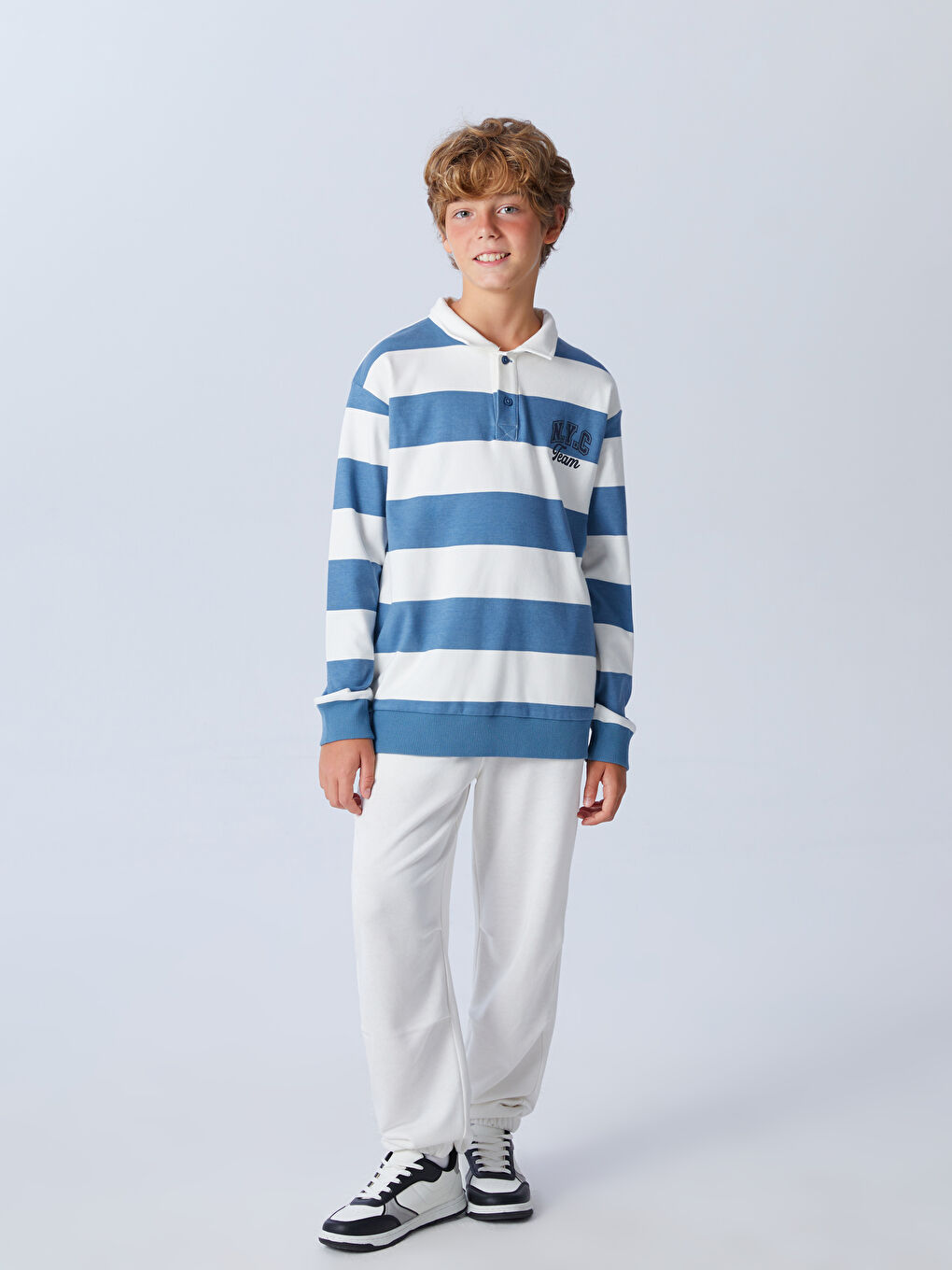 LCW Kids بنطال رياضي أولاد بخصر مطاطي -W51157Z4-R9J