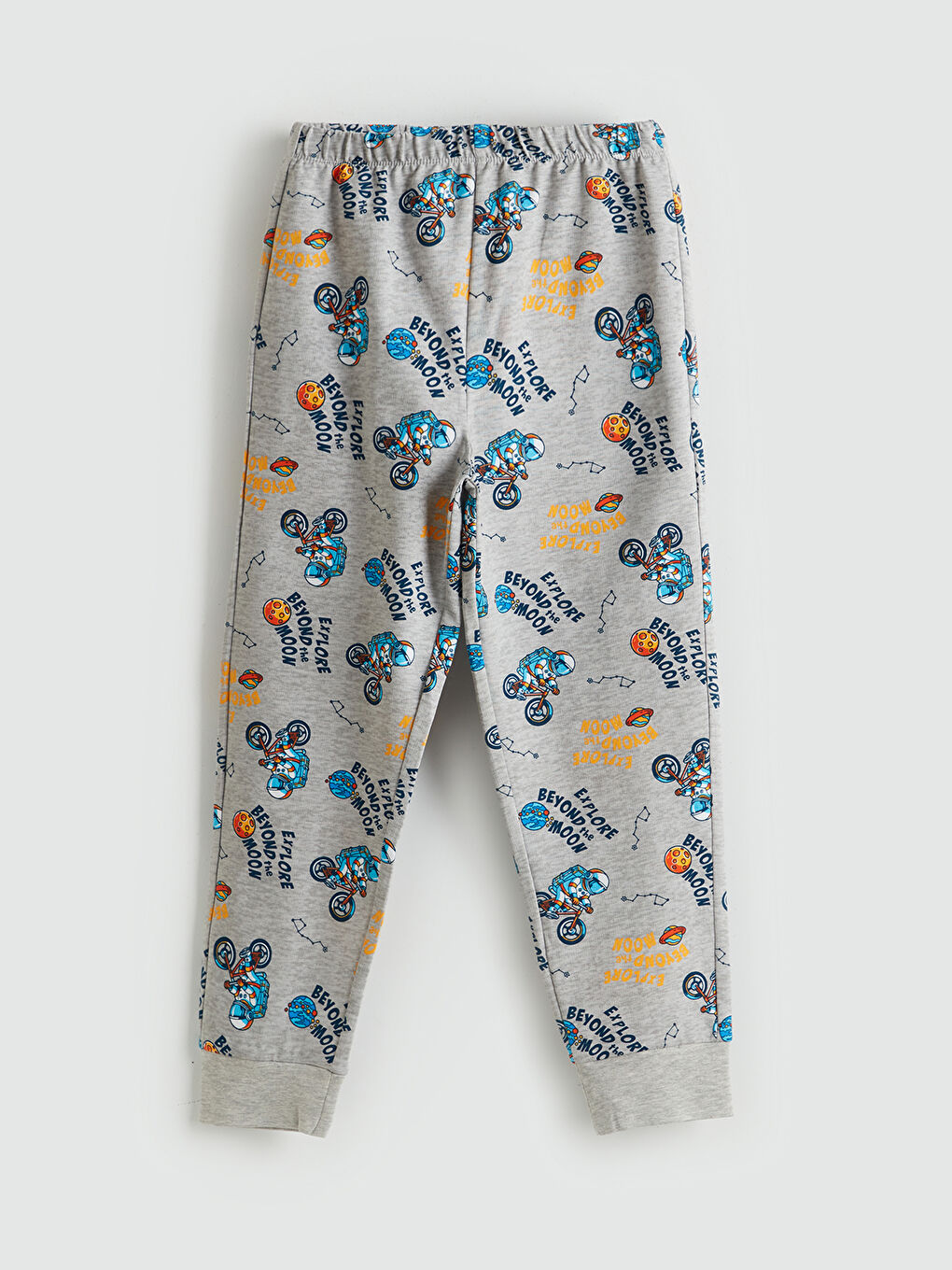 LCW Kids Crew Neck Boys' Pyjama Set -W51163Z4-GAA
