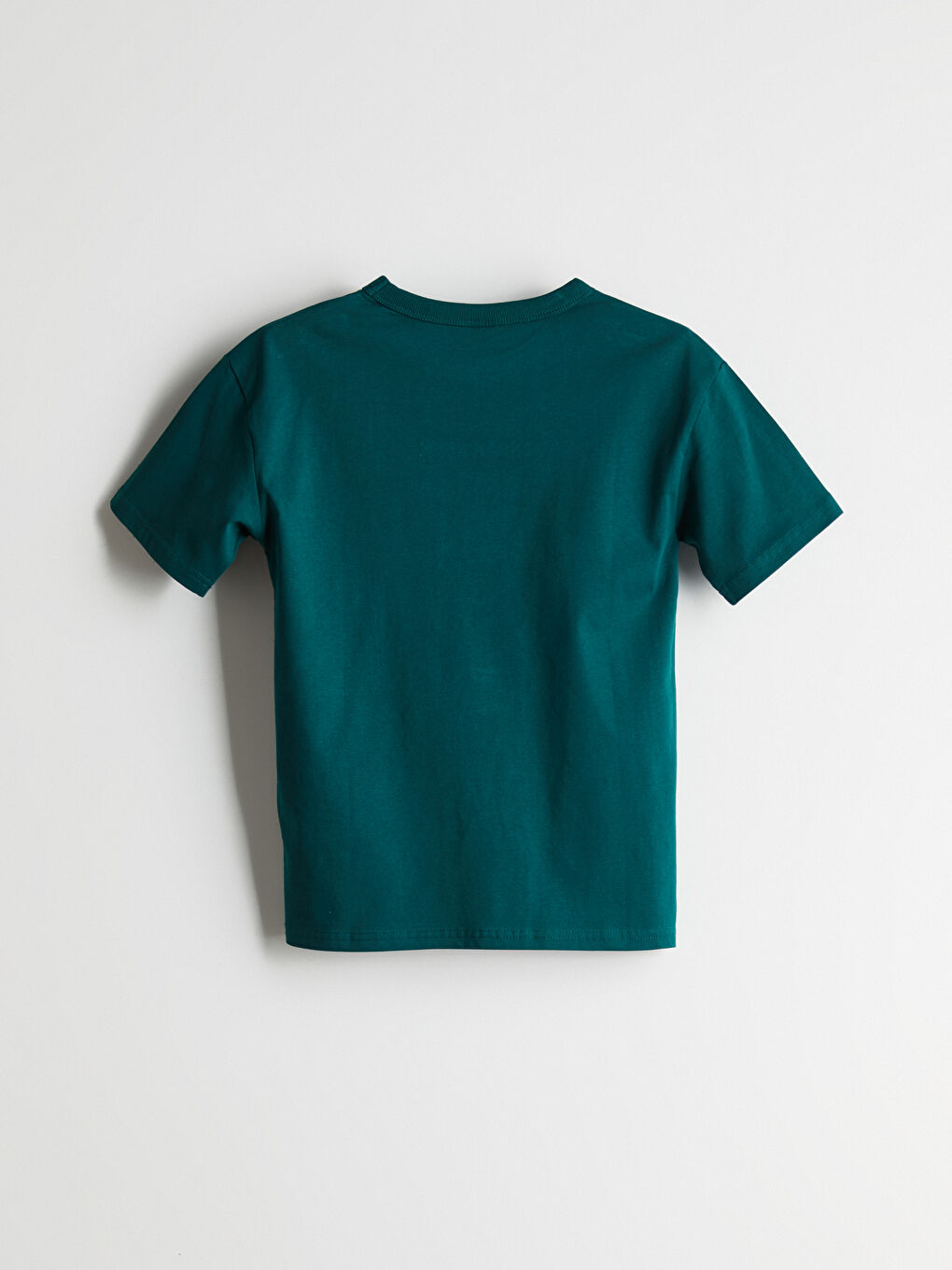 LCW Kids Crew Neck Plain Boys' T-Shirt -W51167Z4-HLW