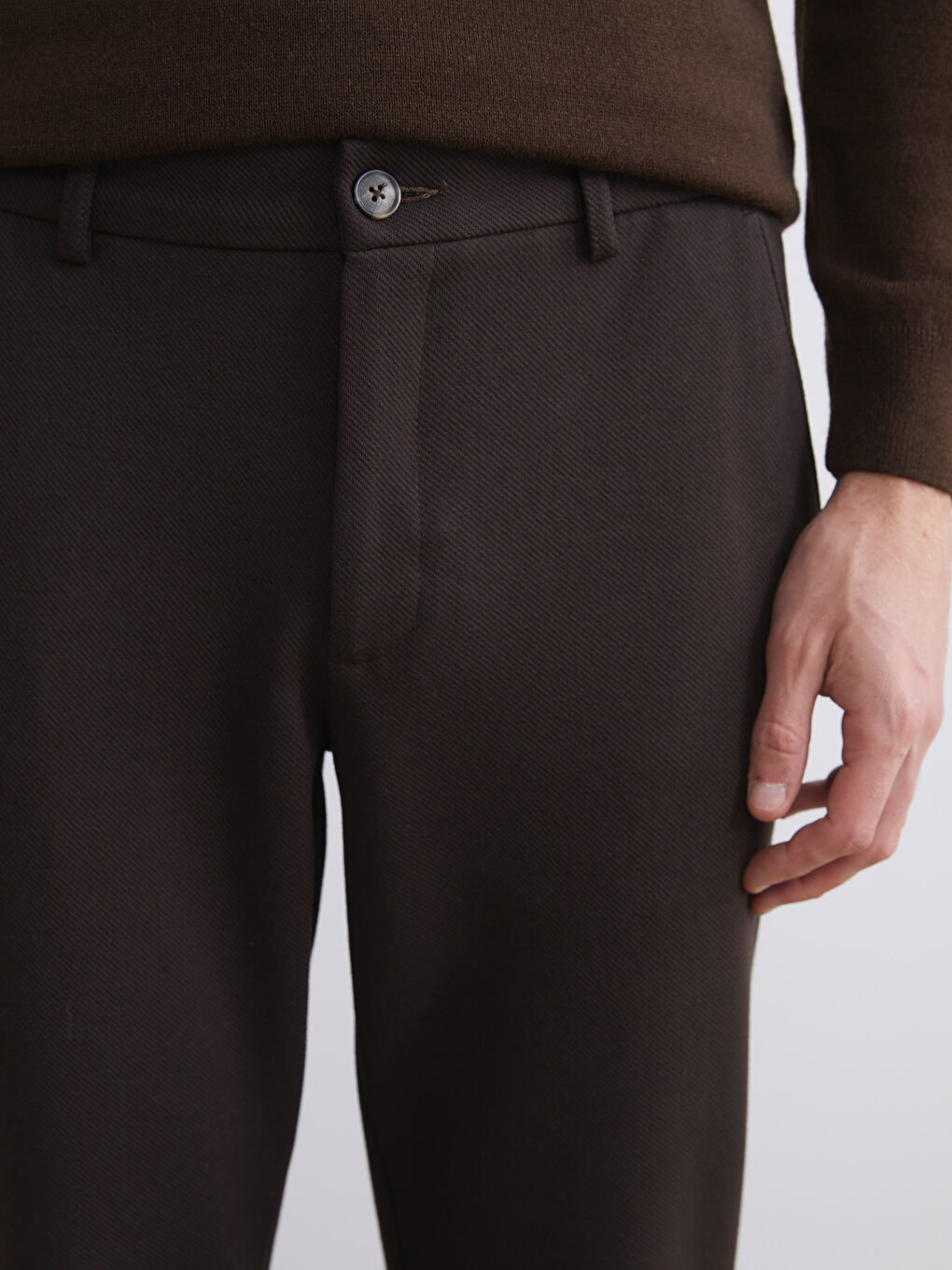 Standard Fit Men's Trousers-2