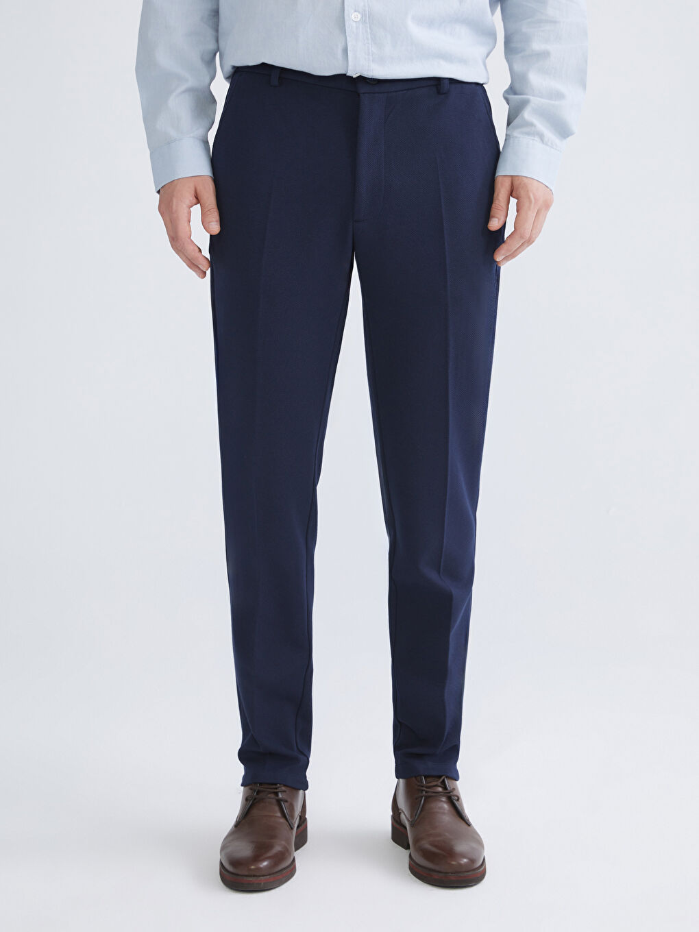 Mavi Standart Kalıp Erkek Pantolon-1