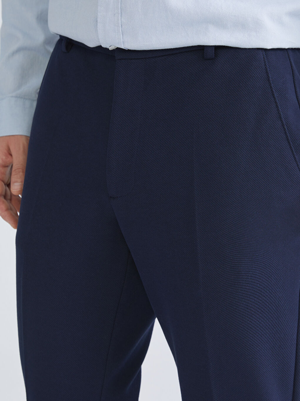 Mavi Standart Kalıp Erkek Pantolon-2