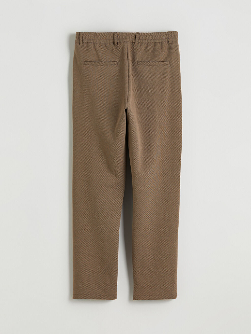 Kahverengi Standart Kalıp Erkek Pantolon-6