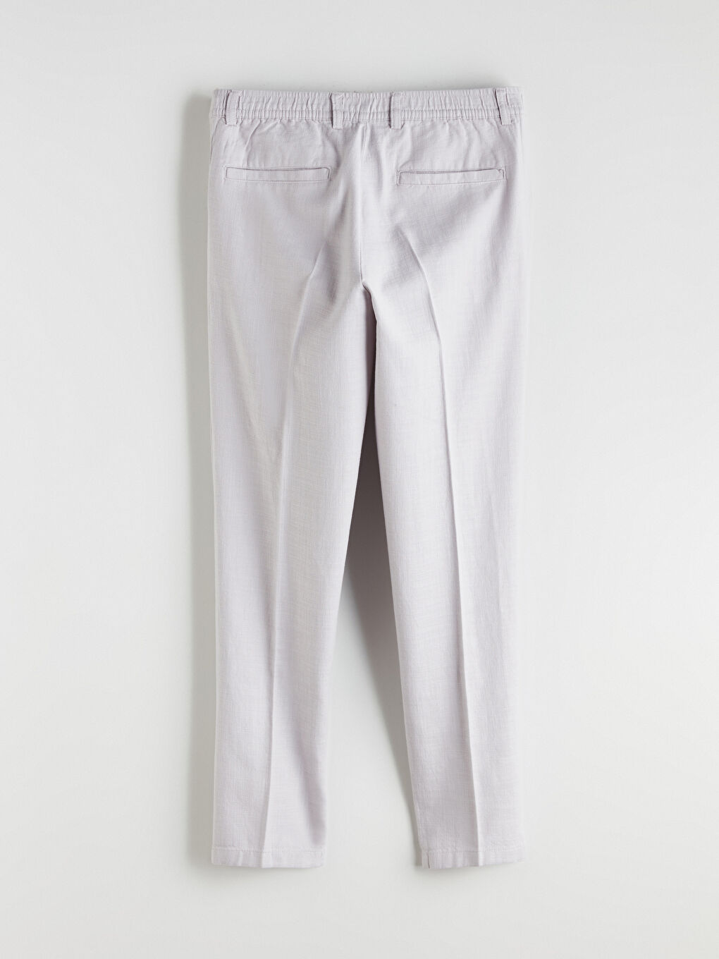SOUTHBLUE Regular Fit Linen-Look Men's Trousers -W51173Z8-CUZ