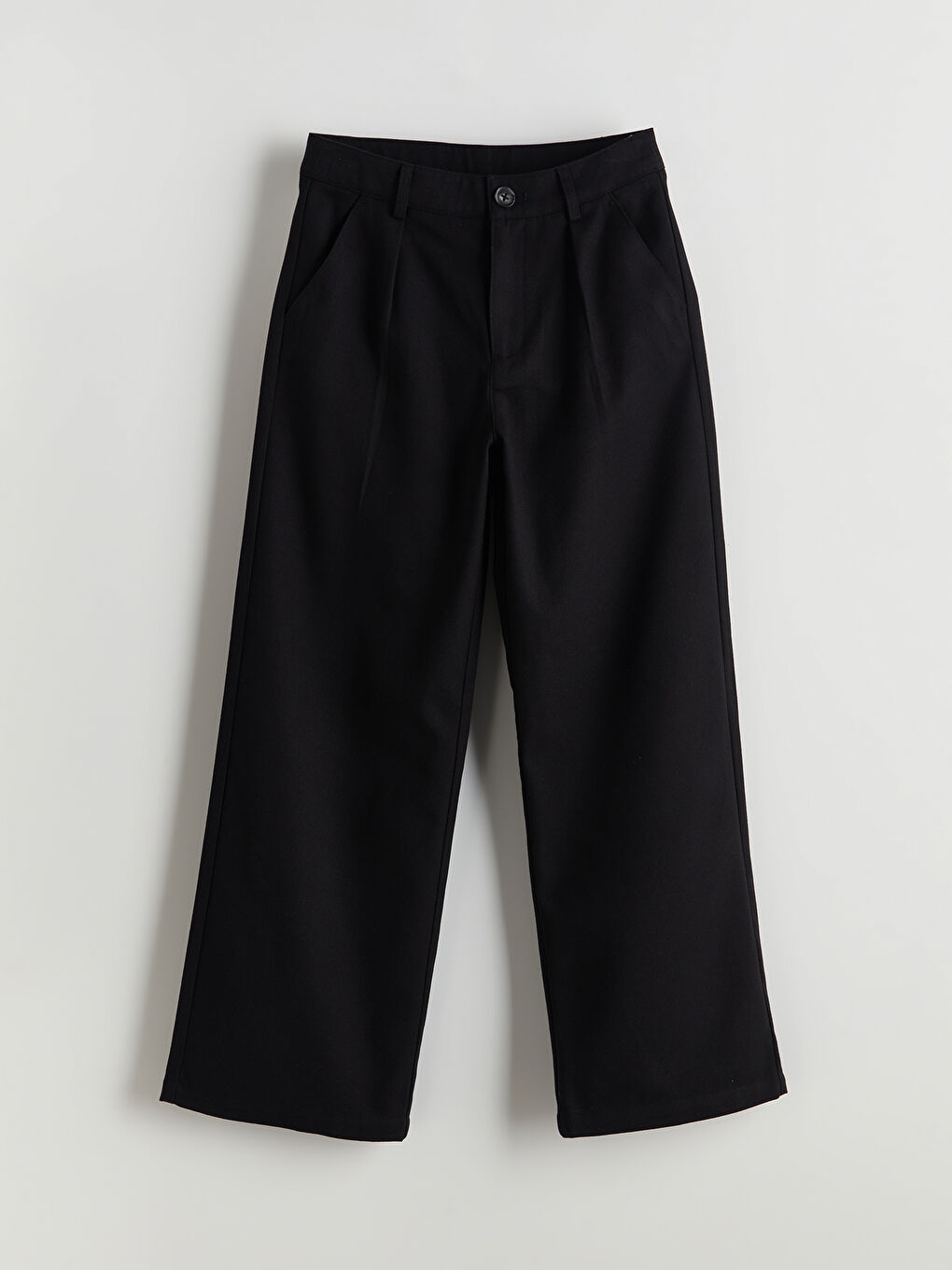 LCW Kids Girl BLACK Trousers -W51176Z4-CVL