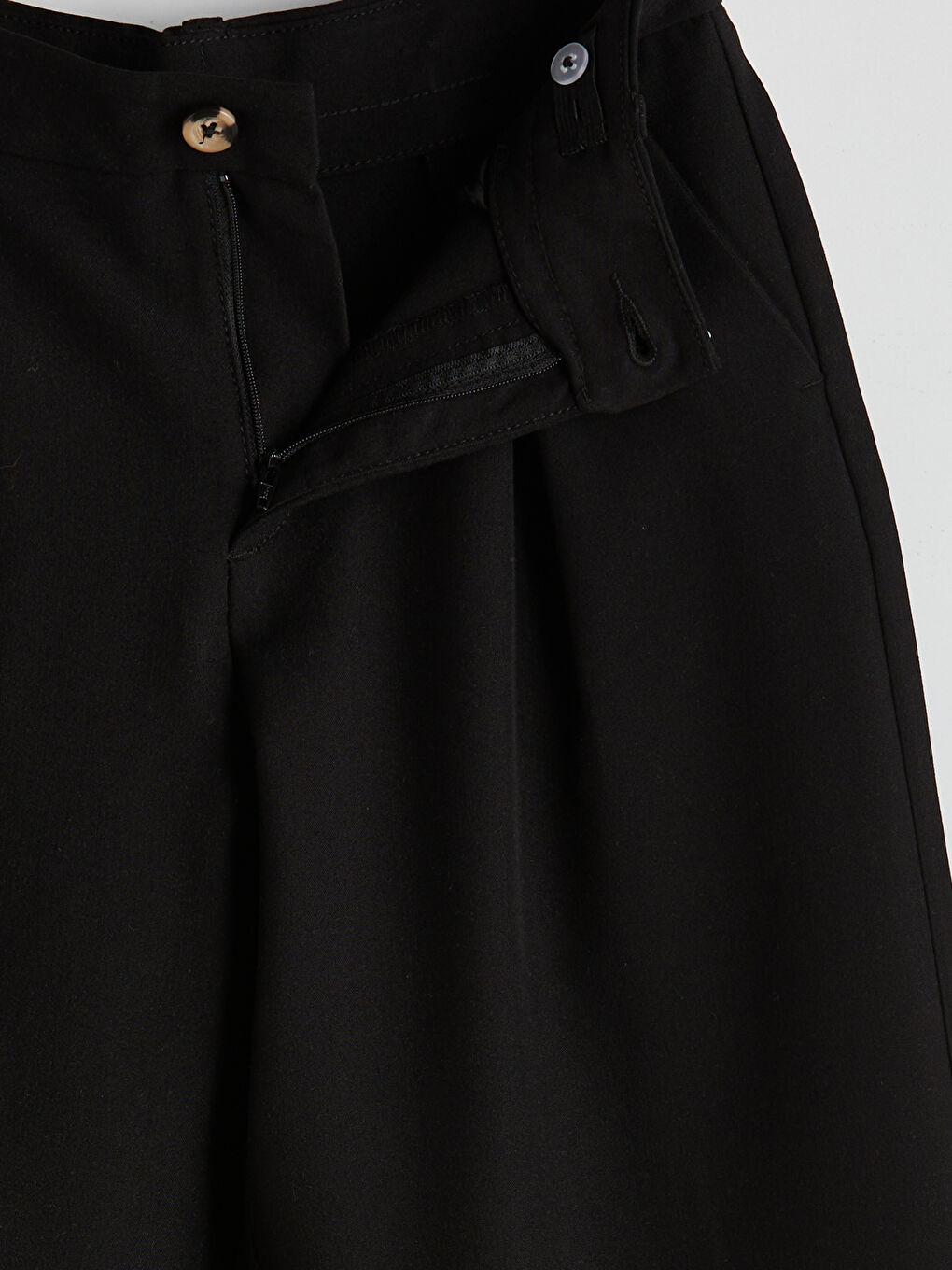 LCW Kids Girl BLACK Trousers -W51178Z4-CVL