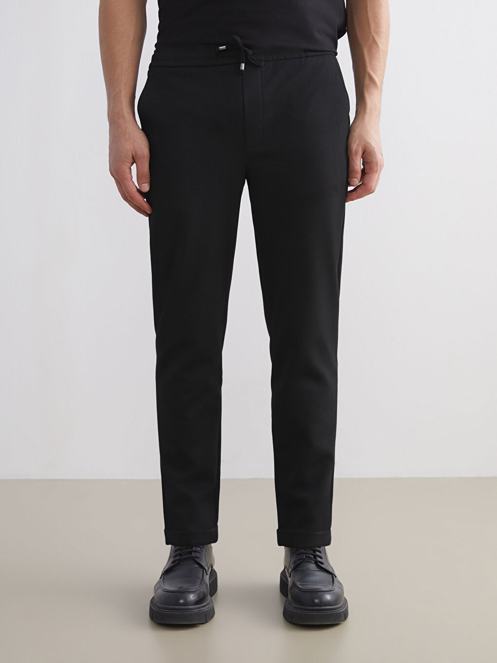 Standard Fit Men's Trousers-2