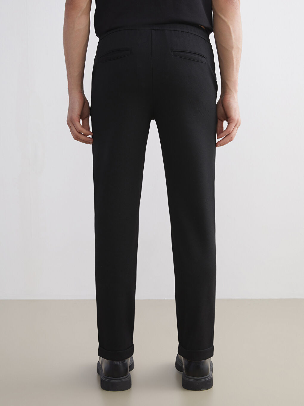 Standard Fit Men's Trousers-6