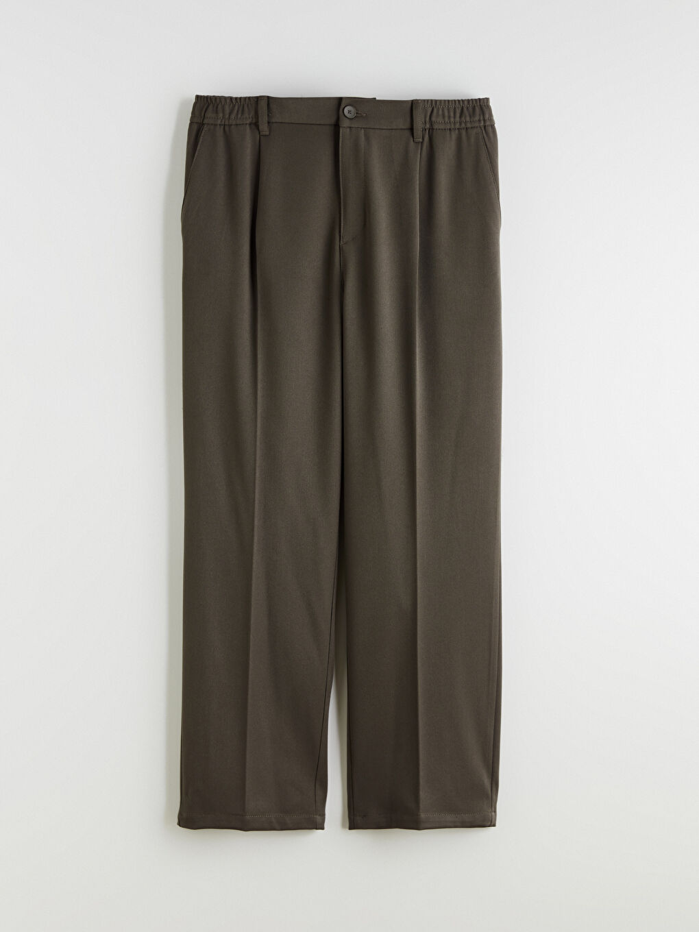 Haki Rahat Kalıp Erkek Pantolon-4