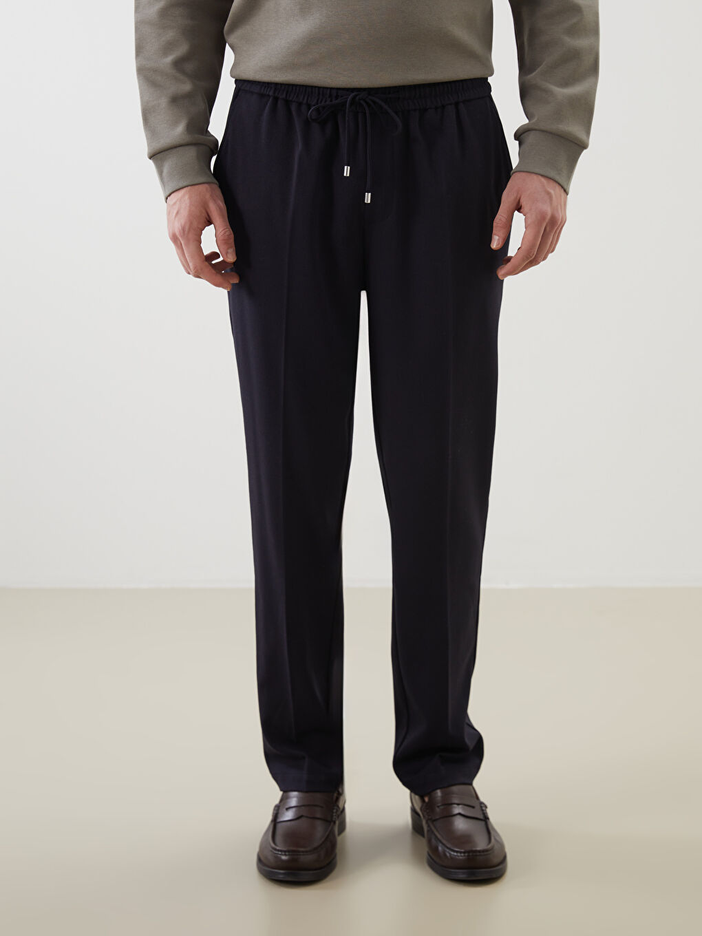Standard Fit Men's Trousers-1