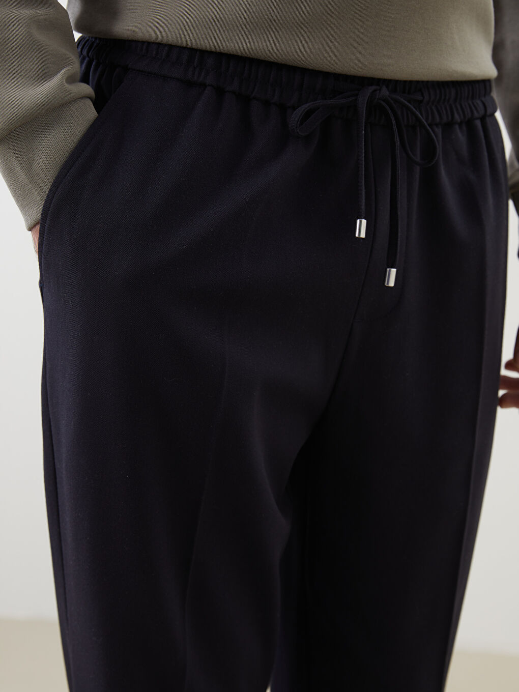 Standard Fit Men's Trousers-2