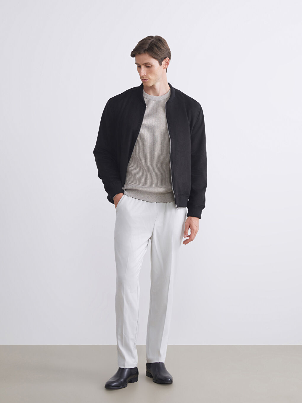 LCW Vision Standard Fit Men's Trousers -W51186Z8-S0L