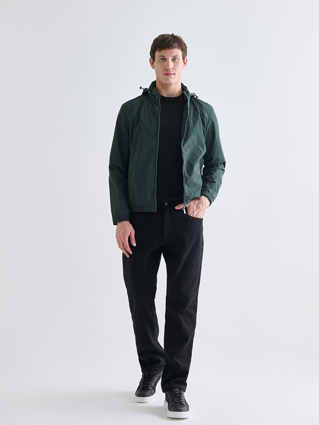 LCWAIKIKI Classic High Collar Men's Coat -W51194Z8-V99