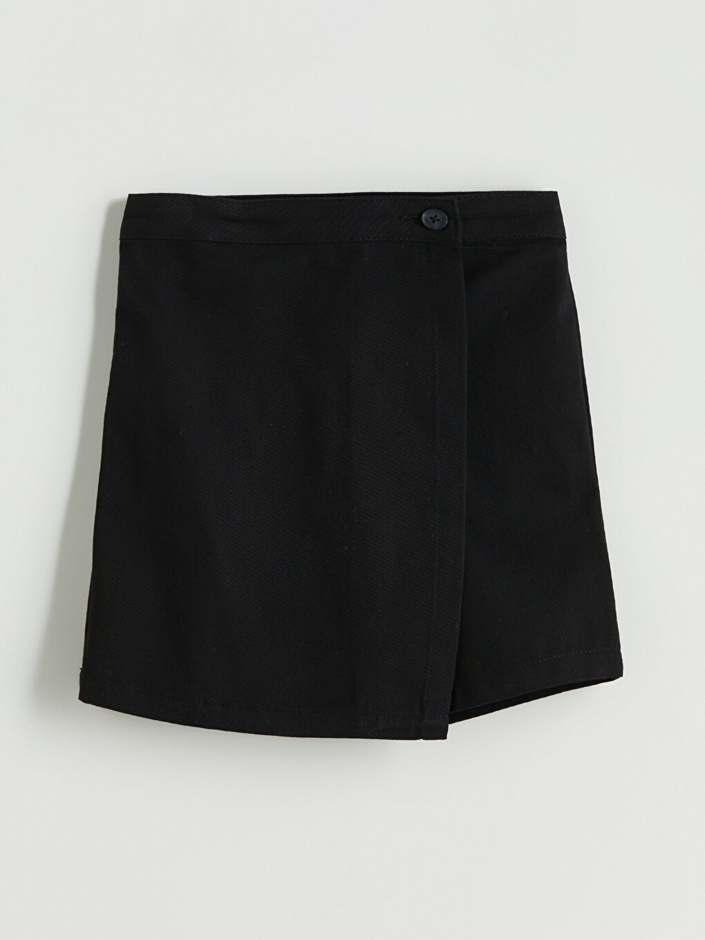 LCW Kids Basic Gabardine Girl Short Skirt -W51199Z4-CVL